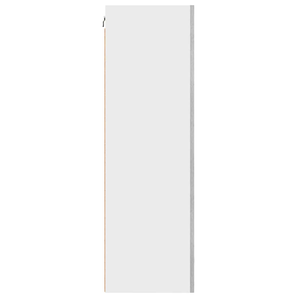 Armadio pensile Grigio Sonoma e Bianco 50 x 31 x 100 cm | homemem39