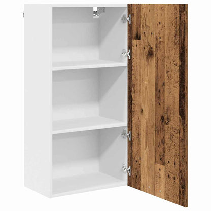 Armadio pensile Legno Antico e Bianco 50 x 31 x 100 cm | homemem39