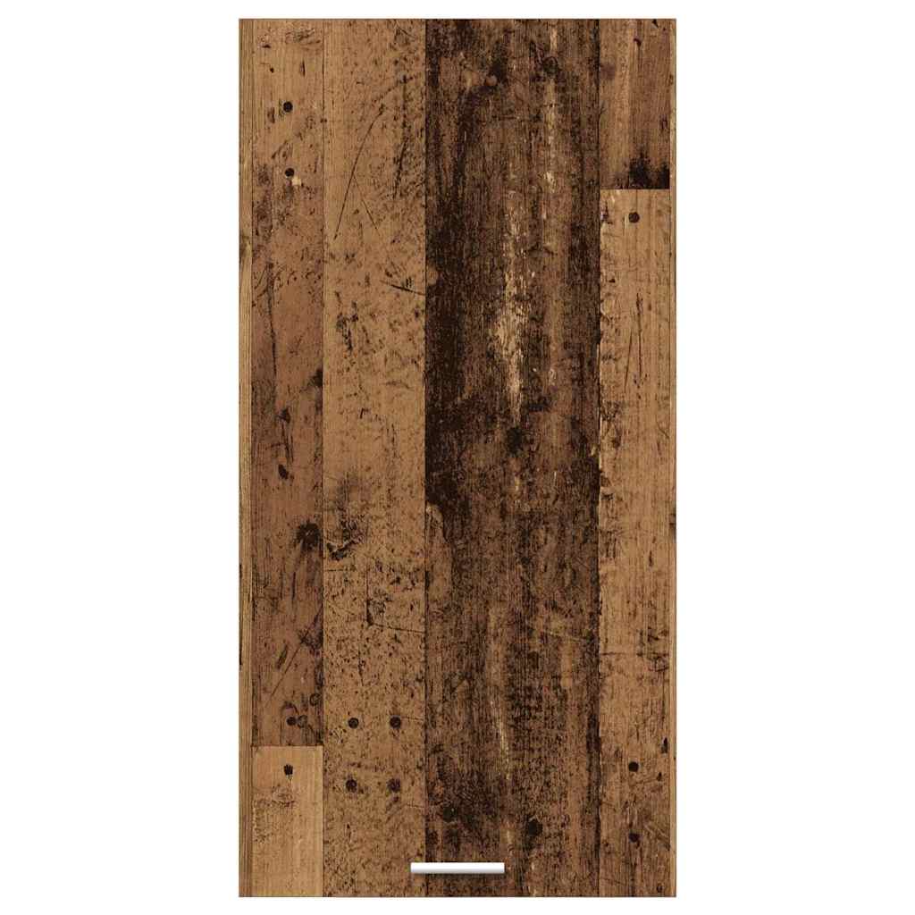 Armadio pensile Legno Antico e Bianco 50 x 31 x 100 cm | homemem39