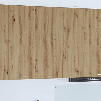 Armadio pensile Rovere Artigiano e Bianco 50 x 31 x 100 cm | homemem39