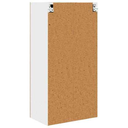 Armadio pensile Rovere Artigiano e Bianco 50 x 31 x 100 cm | homemem39