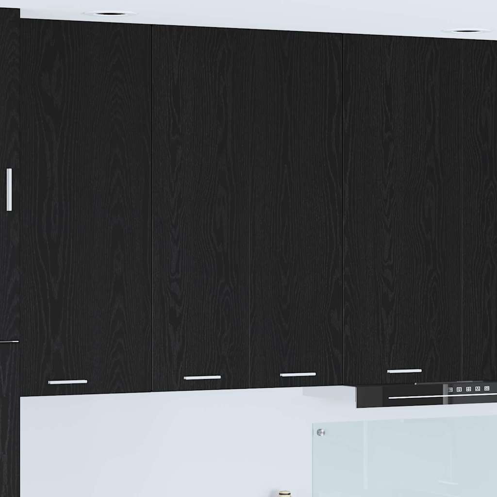 Armadio pensile Rovere Nero 60 x 31 x 100 cm