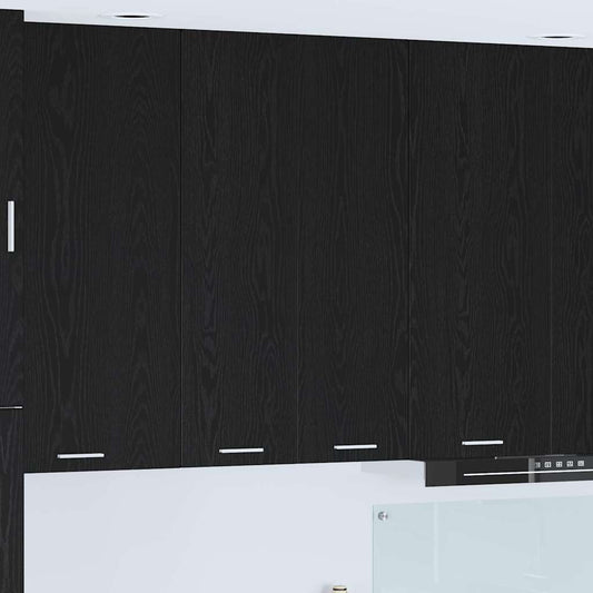 Armadio pensile Rovere Nero 60 x 31 x 100 cm Legno multistrato | homemem39