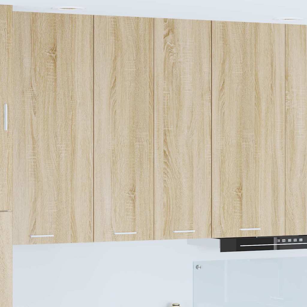 Armadio pensile con porta Rovere Sonoma 60 x 31 x 100 cm | homemem39