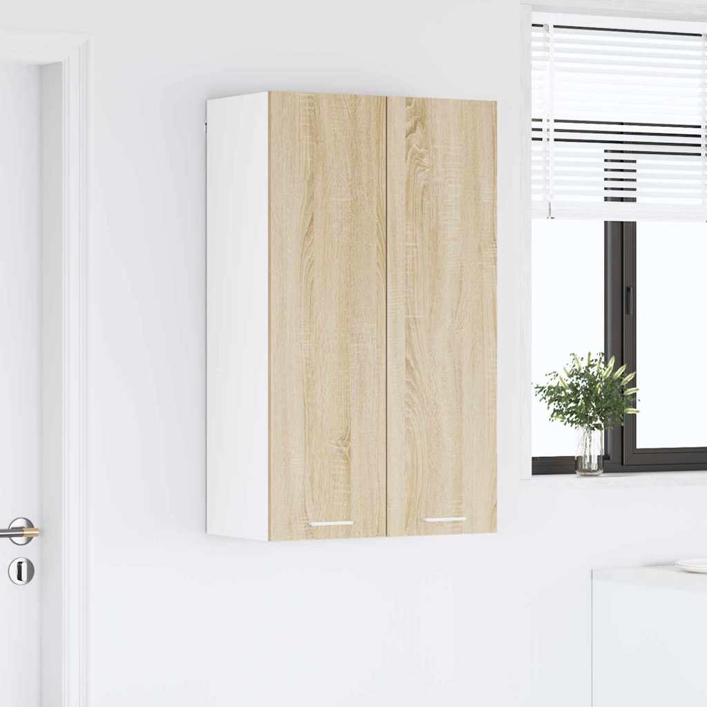 Armadio pensile con porta Rovere Sonoma 60 x 31 x 100 cm | homemem39