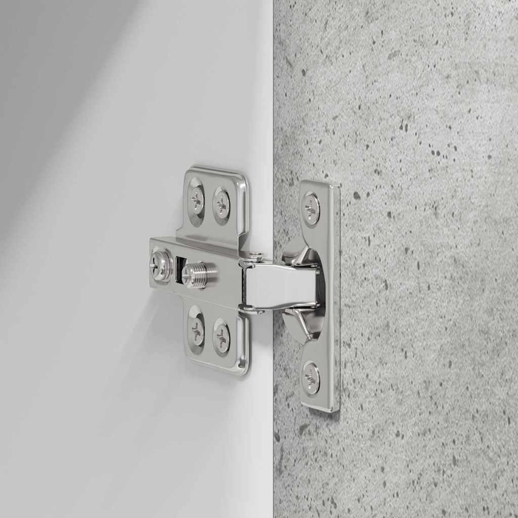 Armadio pensile con porta Grigio cemento 60 x 31 x 100 cm | homemem39