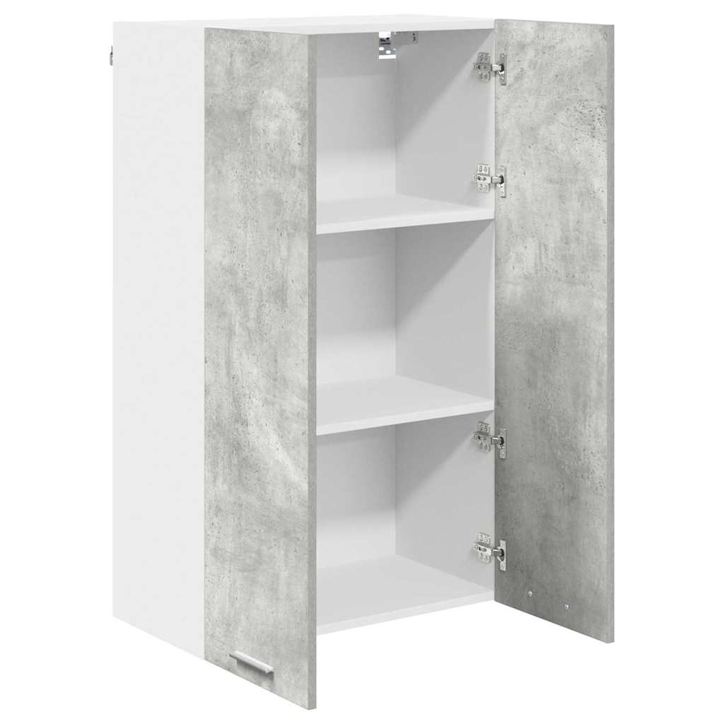 Armadio pensile con porta Grigio cemento 60 x 31 x 100 cm | homemem39