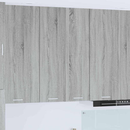 Armadio pensile con porta Grigio Sonoma 60 x 31 x 100 cm | homemem39