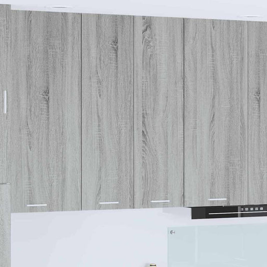 Armadio pensile con porta Grigio Sonoma 60 x 31 x 100 cm | homemem39
