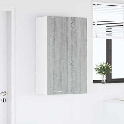 Armadio pensile con porta Grigio Sonoma 60 x 31 x 100 cm | homemem39