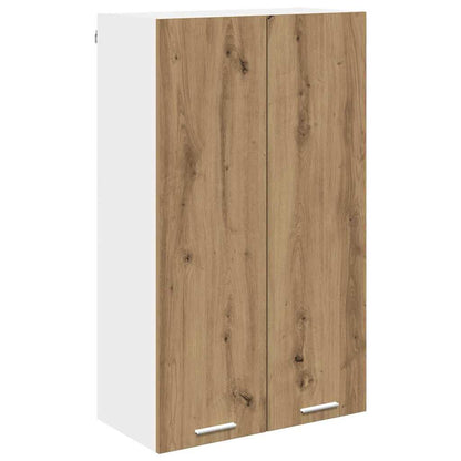 Armadio pensile con porta Rovere artigianale 60 x 31 x 100 cm | homemem39
