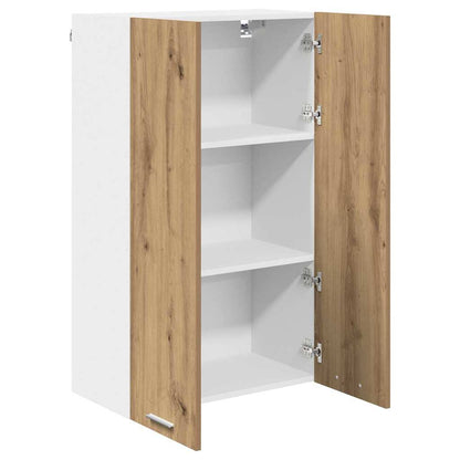 Armadio pensile con porta Rovere artigianale 60 x 31 x 100 cm | homemem39