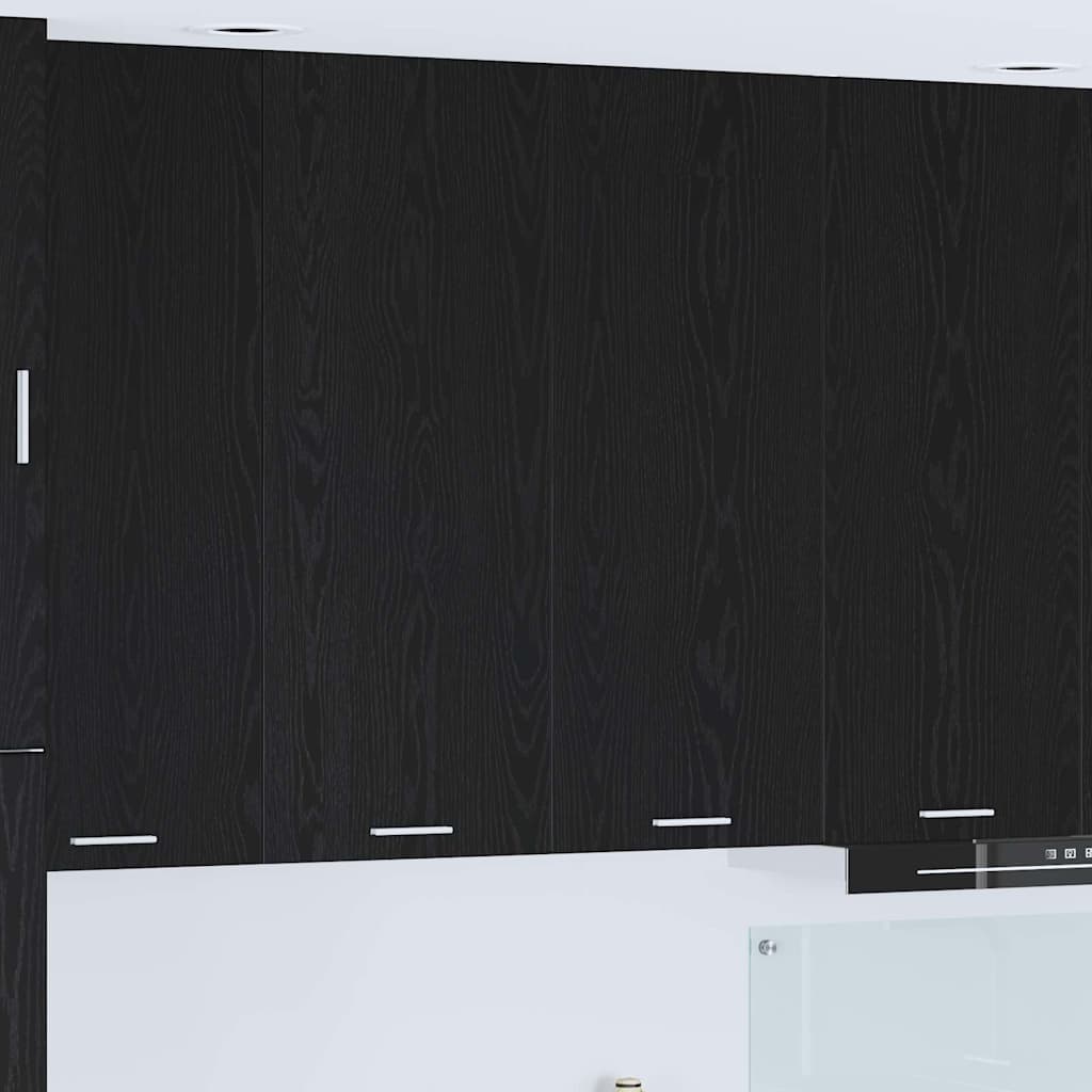 Armadio pensile Rovere Nero 80 x 31 x 100 cm