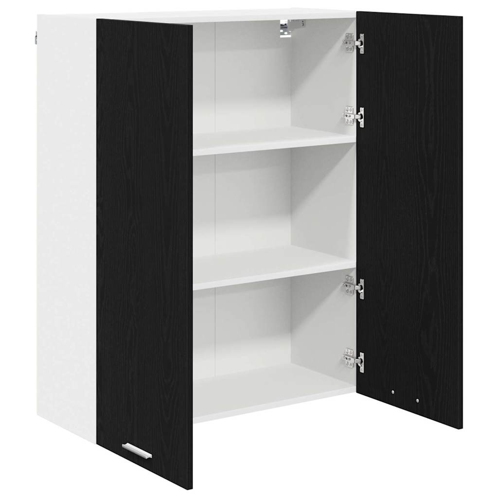 Armadio pensile Rovere Nero 80 x 31 x 100 cm