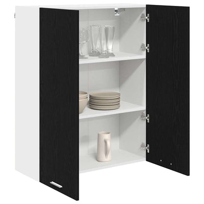 Armadio pensile Rovere Nero 80 x 31 x 100 cm