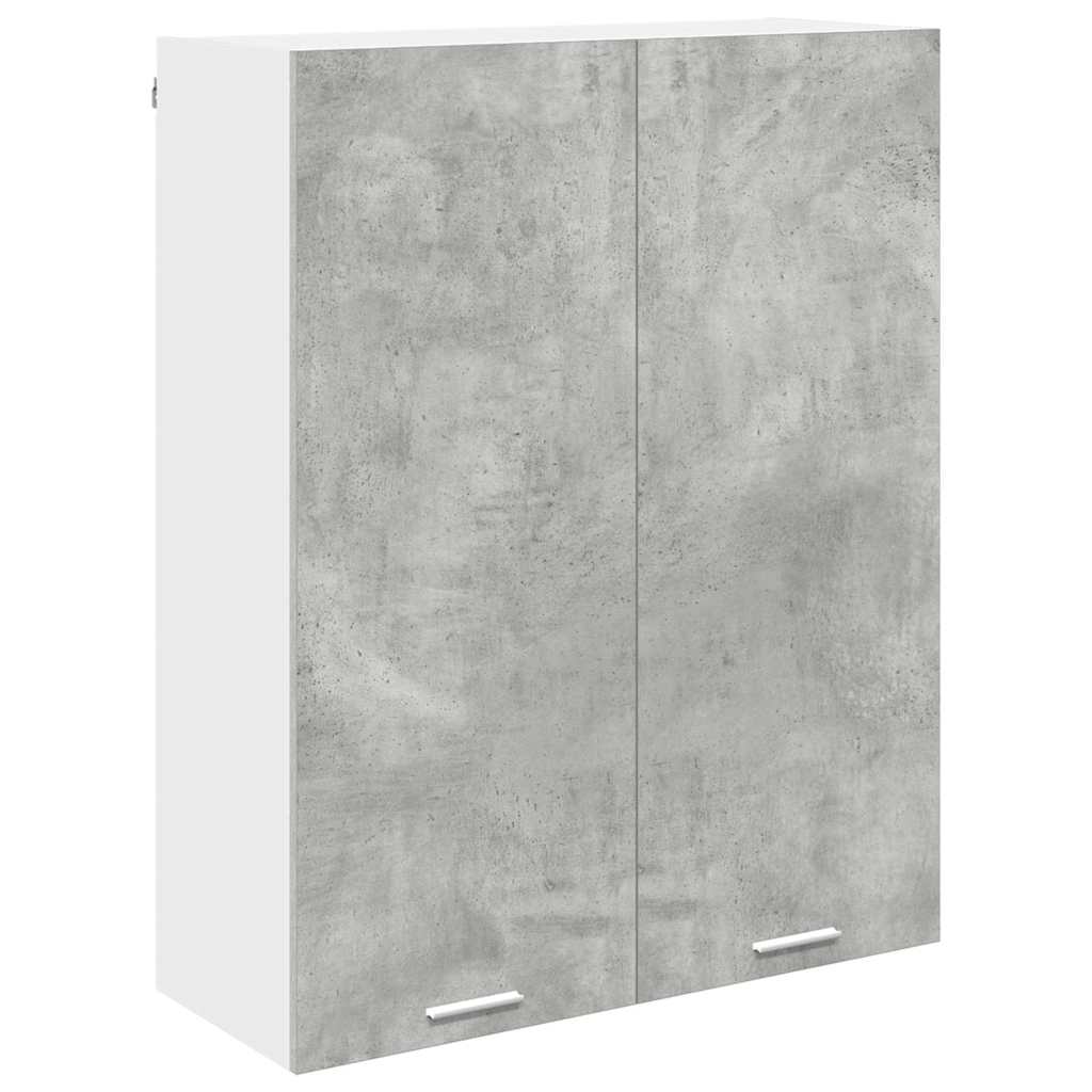 Armadio pensile con porta Grigio cemento 80 x 31 x 100 cm | homemem39