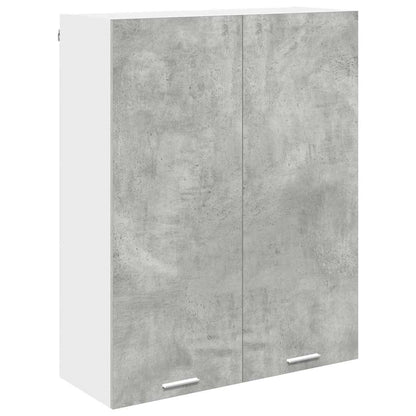 Armadio pensile con porta Grigio cemento 80 x 31 x 100 cm | homemem39