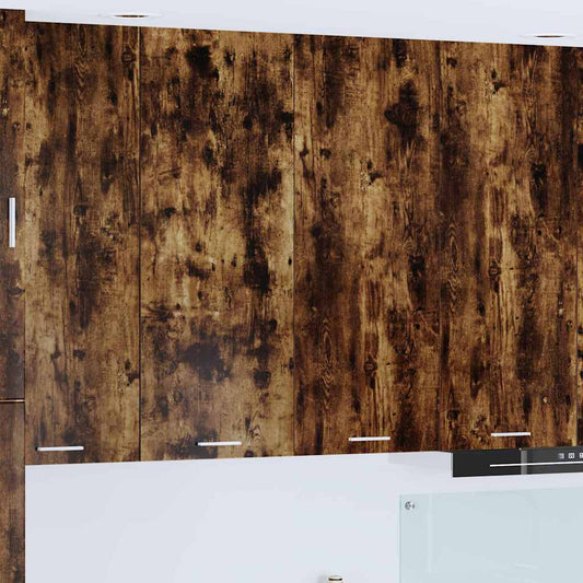 Armadio pensile Rovere fumé 80 x 31 x 100 cm Legno multistrato