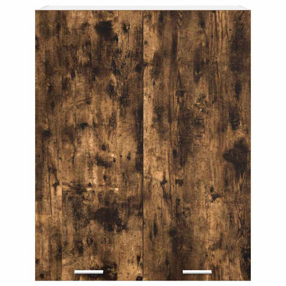 Armadio pensile Rovere fumé 80 x 31 x 100 cm Legno multistrato | homemem39