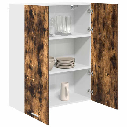 Armadio pensile Rovere fumé 80 x 31 x 100 cm Legno multistrato | homemem39
