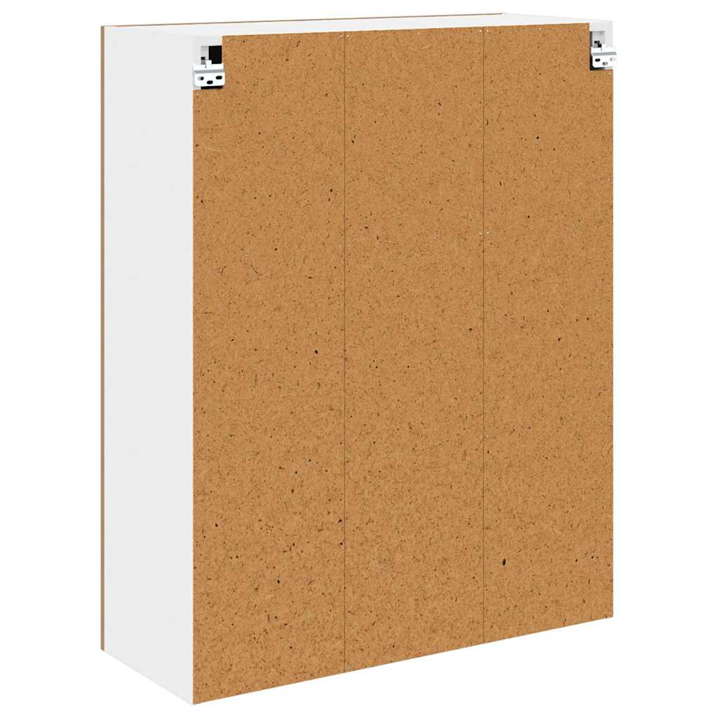 Armadio pensile con porta Rovere artigianale 80 x 31 x 100 cm | homemem39