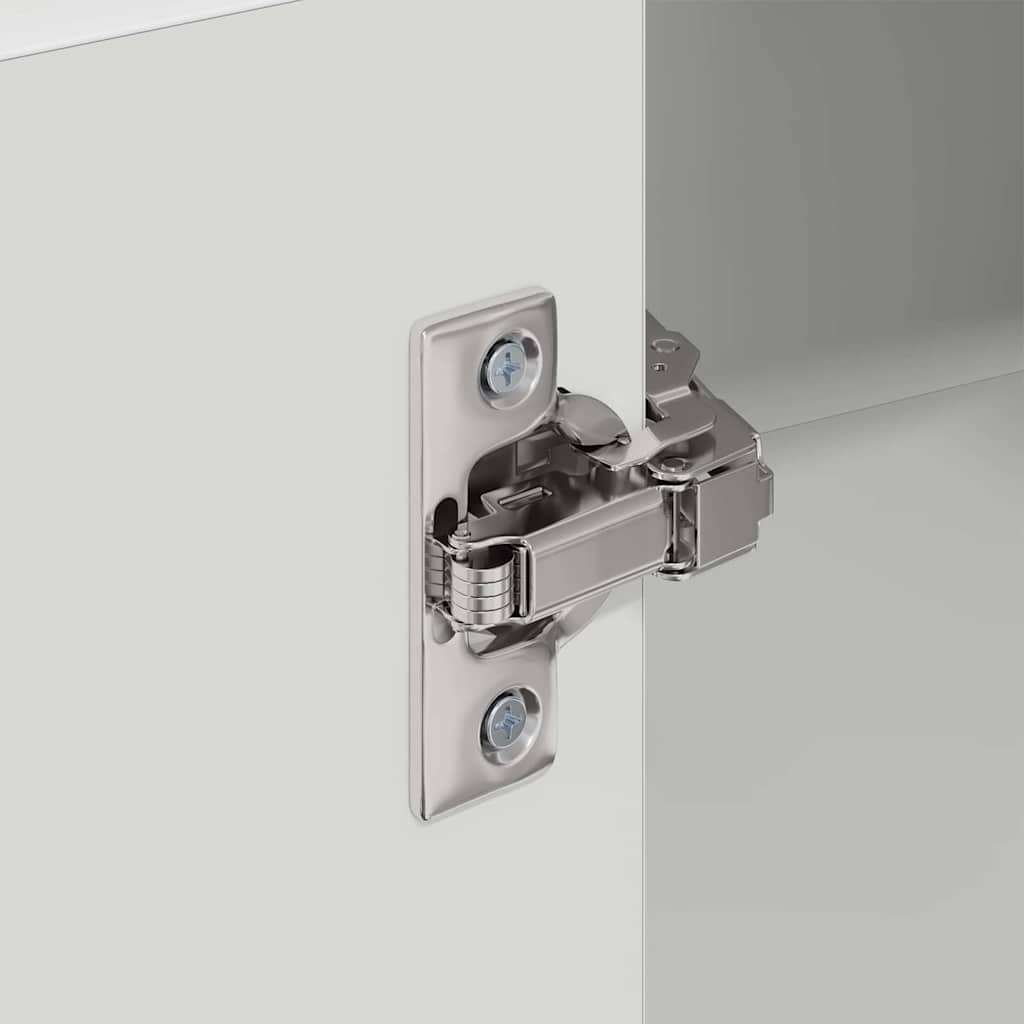 Armadio pensile Bianco 57 x 57 x 100 cm Legno multistrato | homemem39