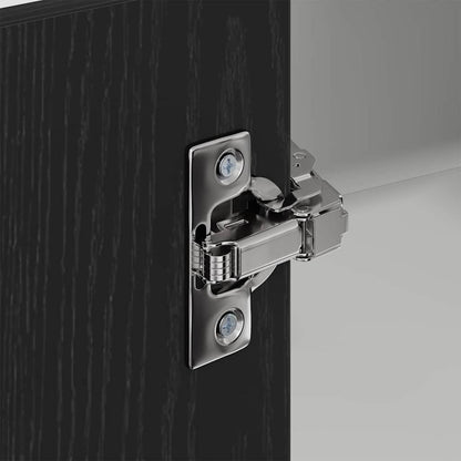 Armadio pensile Rovere Nero e Bianco 57 x 57 x 100 cm