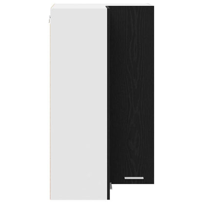 Armadio pensile Rovere Nero e Bianco 57 x 57 x 100 cm