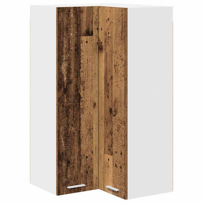 Armadio pensile Legno Antico e Bianco 57 x 57 x 100 cm | homemem39
