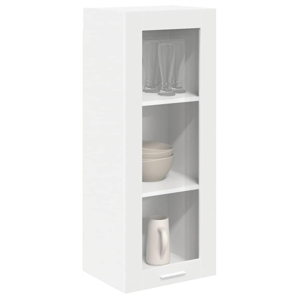 Armadio pensile Bianco 40 x 31 x 100 cm Legno multistrato | homemem39