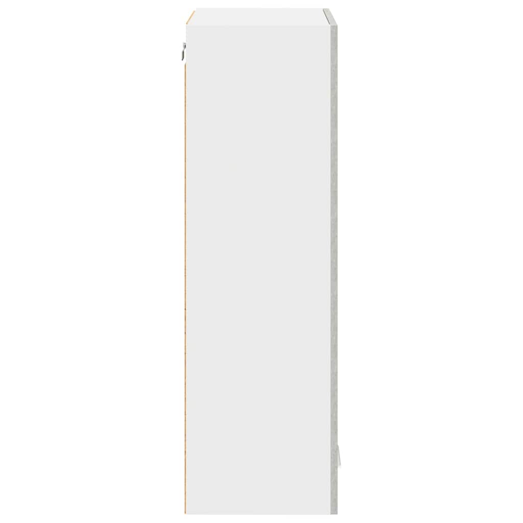 Armadio pensile con porta Grigio cemento 40 x 31 x 100 cm | homemem39