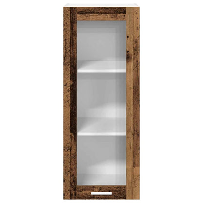 Armadio pensile con porta Legno vecchio 40 x 31 x 100 cm | homemem39