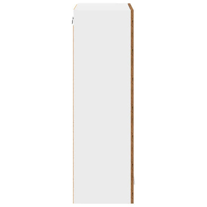 Armadio pensile con porta Legno vecchio 40 x 31 x 100 cm | homemem39