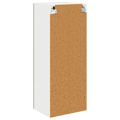 Armadio pensile con porta Rovere artigianale 40 x 31 x 100 cm | homemem39