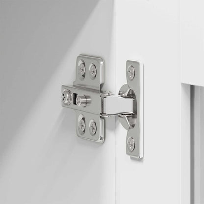 Armadio pensile Bianco 60 x 31 x 100 cm Legno multistrato | homemem39