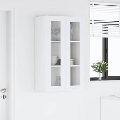 Armadio pensile Bianco 60 x 31 x 100 cm Legno multistrato | homemem39