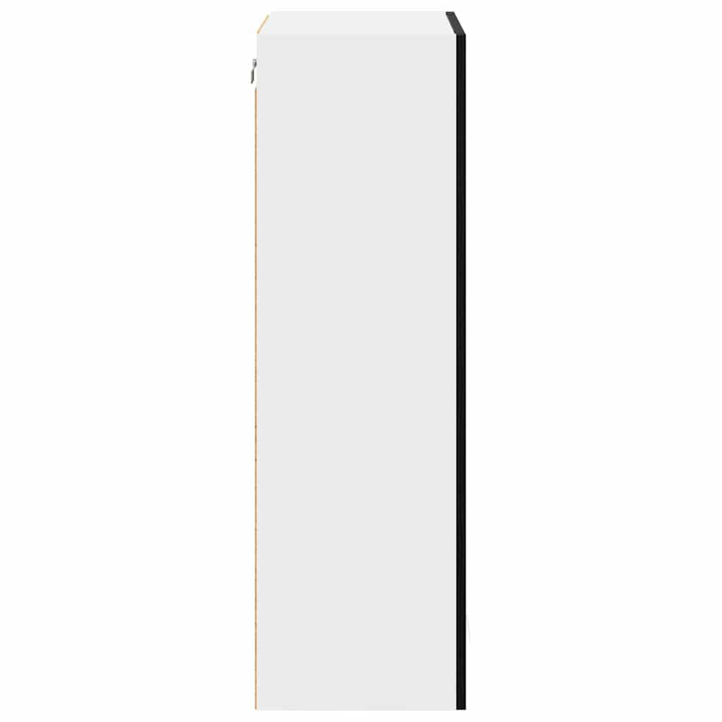 Armadio pensile con porta Riga Rovere Nero 60 x 31 x 100 cm | homemem39