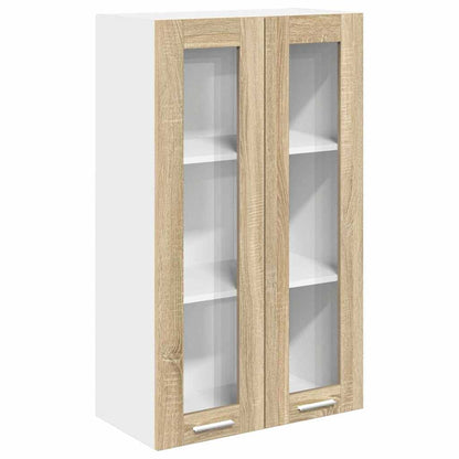 Armadio pensile con porta Rovere Sonoma 60 x 31 x 100 cm | homemem39