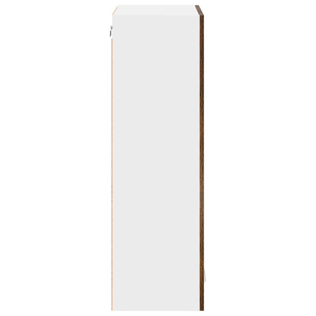 Armadio pensile Rovere fumé 60 x 31 x 100 cm Legno multistrato | homemem39