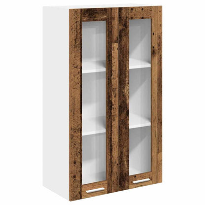 Armadio pensile con porta Legno vecchio 60 x 31 x 100 cm | homemem39