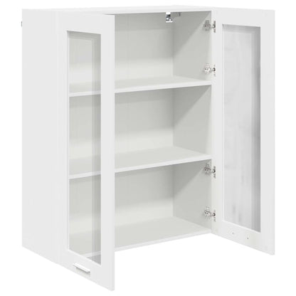 Armadio pensile Bianco 80 x 31 x 100 cm Legno multistrato | homemem39