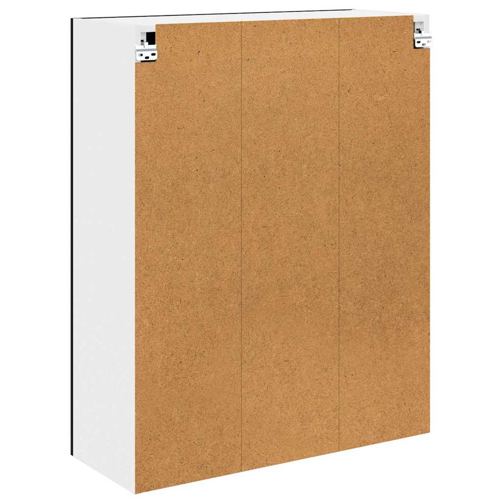 Armadio pensile Rovere Nero 80 x 31 x 100 cm Legno multistrato | homemem39