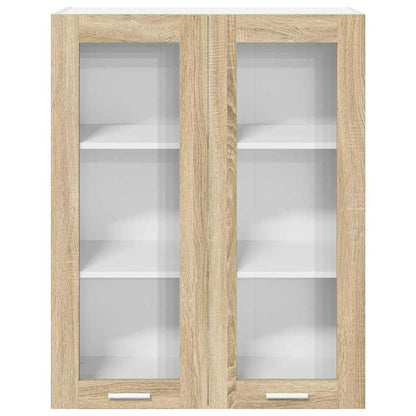 Armadio pensile con porta Rovere Sonoma 80 x 31 x 100 cm | homemem39