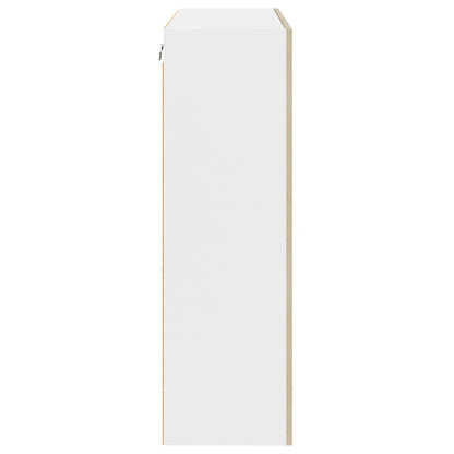 Armadio pensile con porta Rovere Sonoma 80 x 31 x 100 cm | homemem39