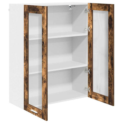 Armadio pensile Rovere fumé 80 x 31 x 100 cm Legno multistrato | homemem39