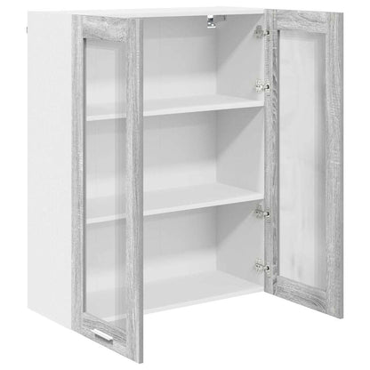 Armadio pensile con porta Grigio Sonoma 80 x 31 x 100 cm | homemem39