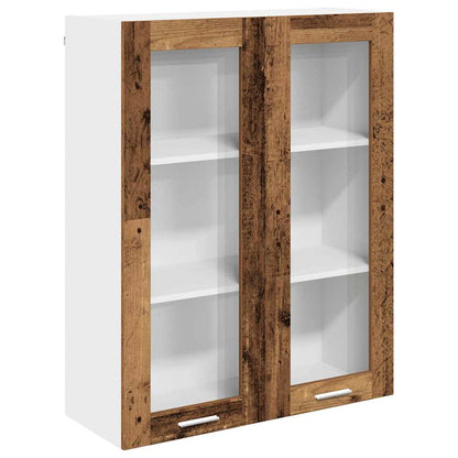 Armadio pensile con porta Legno vecchio 80 x 31 x 100 cm | homemem39