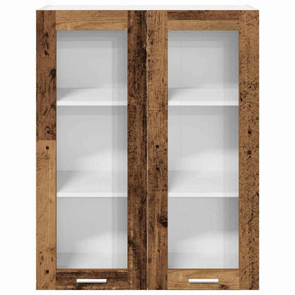 Armadio pensile con porta Legno vecchio 80 x 31 x 100 cm | homemem39