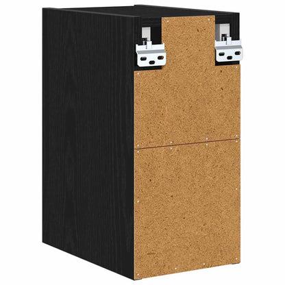 Armadio pensile Rovere Nero 20 x 29,5 x 40 cm Legno multistrato | homemem39
