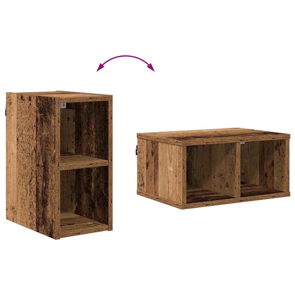 Armadio pensile Legno vecchio 20 x 29,5 x 40 cm | homemem39